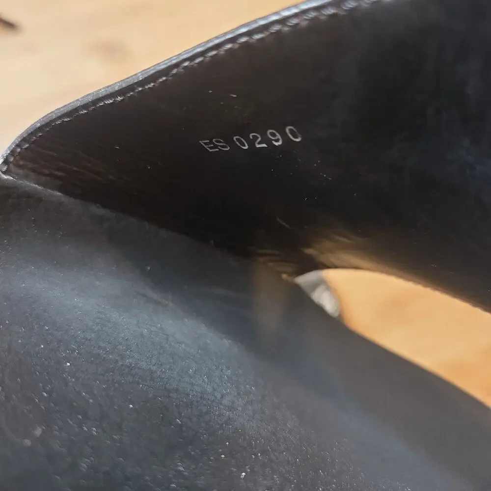 Givenchy Refracted Logo Embroidered Slides Black EU 43 US 10 BH300YH0QB-004